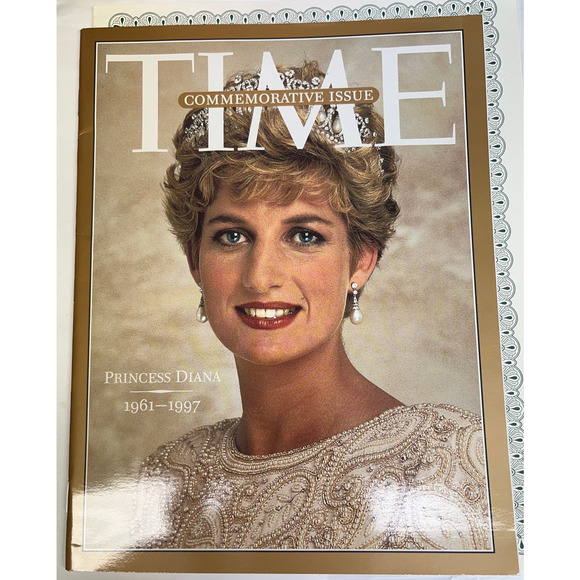 Princess Di (Diana) Time Magazine Commemorative Issue 1961-1997 W/ COA 048429 - Picture 13 of 13